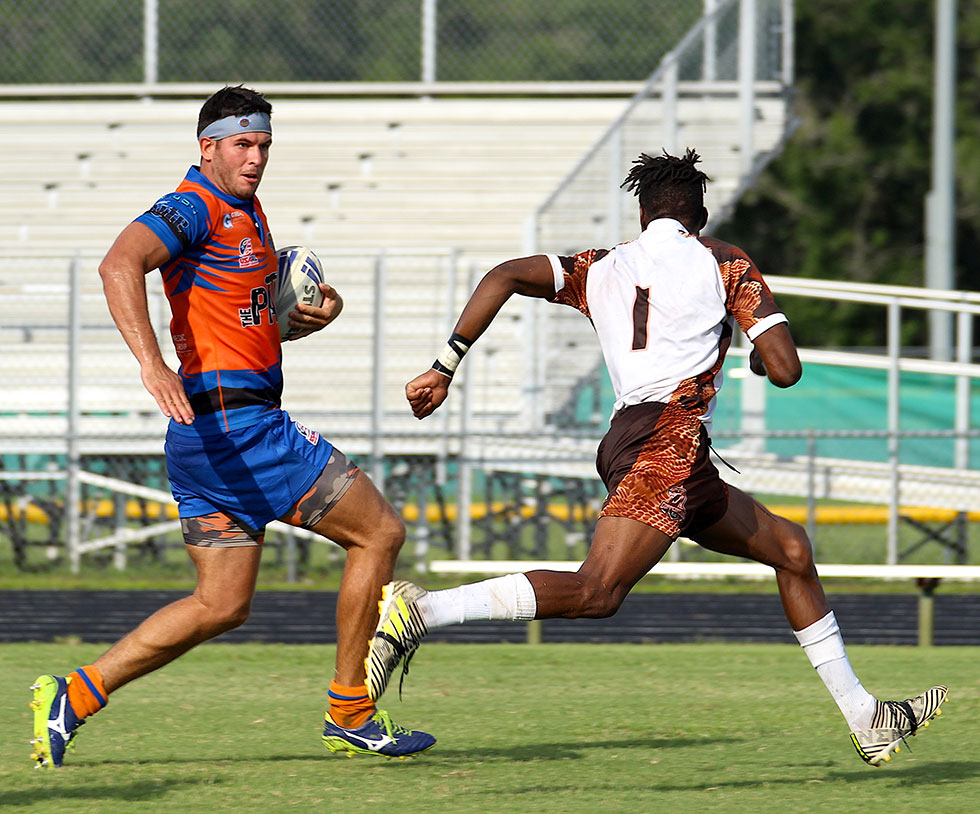 two rugby players